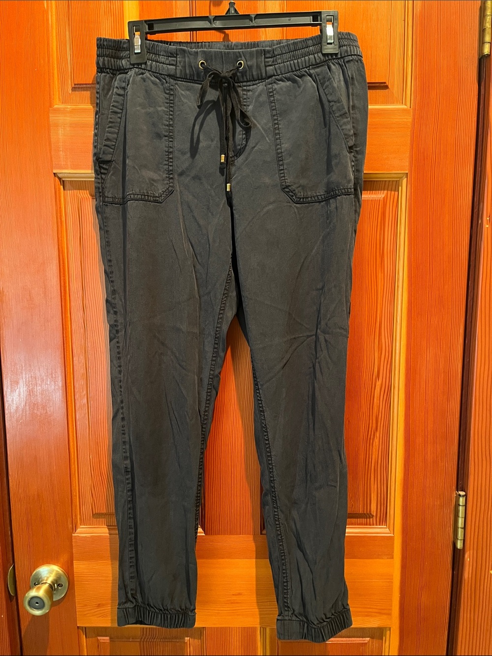 Old Navy Black Womens Jogger Sweatpants with Drawstring